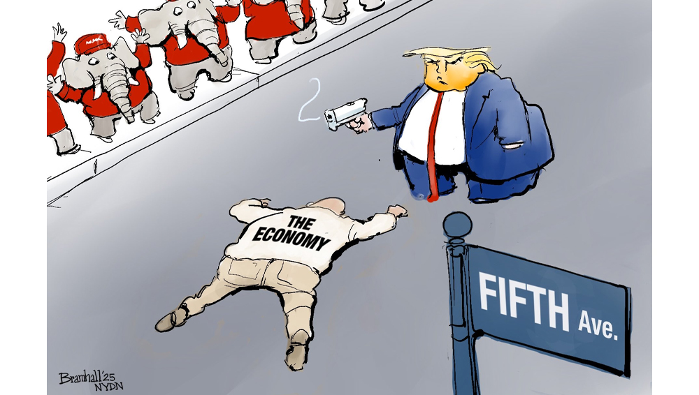 Trump Shoots Economy
